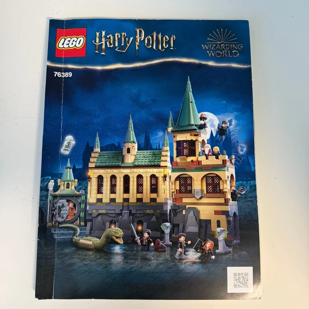 LEGO Harry Potter Hogwarts Chamber of Secrets 76389 Incomplete W/Manual No Box